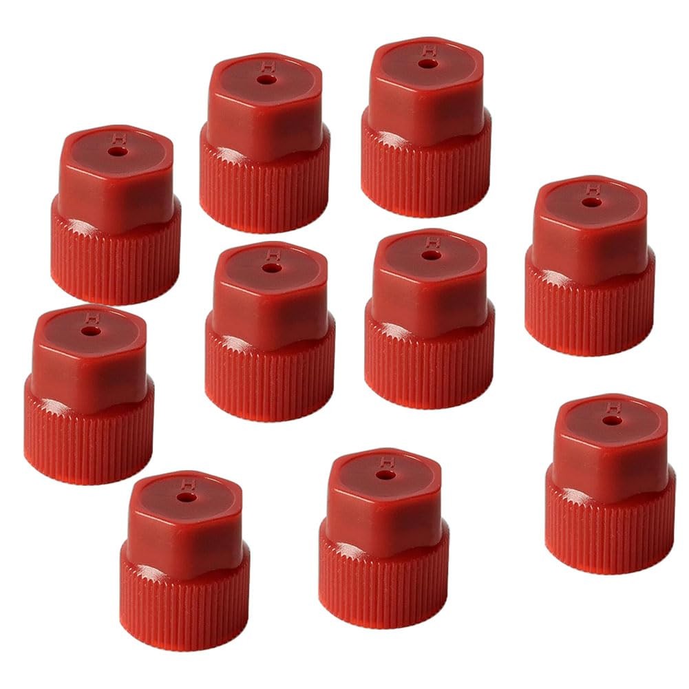 20 Pcs/Set R134a AC Caps, 10 Blue 13mm & 10 Red 16mm Air Conditioning Service…