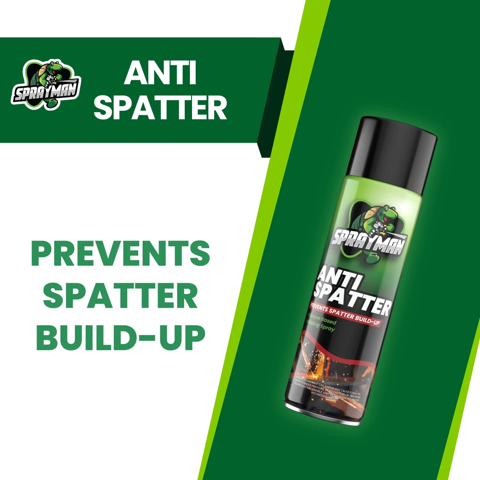 Sprayman Anti Spatter Spray, 12.3 fl oz – 1 Pack