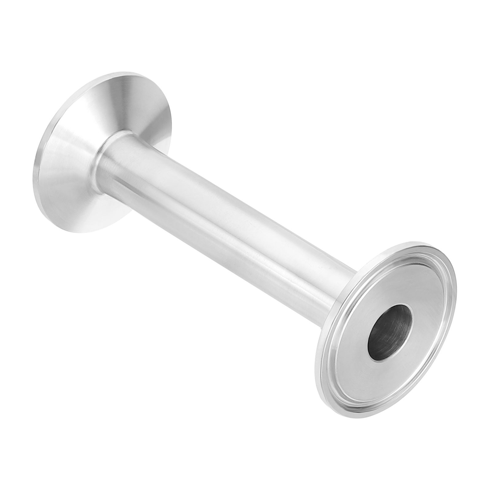 3/4 in OD Tri Clamps Tube Spool Tube with 2 in Clamp Ends Stainless Steel 100mm