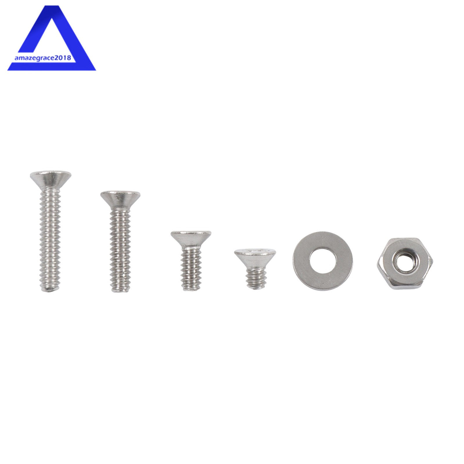 720Pcs Nuts and Bolts Assortment Kit, Machine Screws, #6-32#8-32#10-24#1/4-20