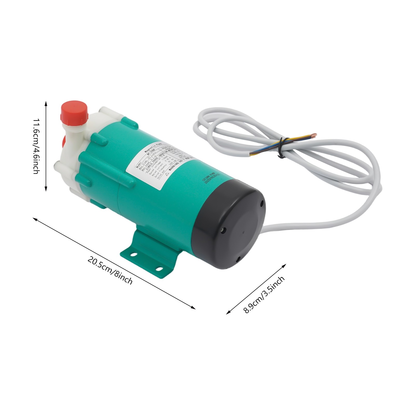 Magnetic Drive Circulating Pump Chemical Pump Corrosion Resistant Pump MP-20R US