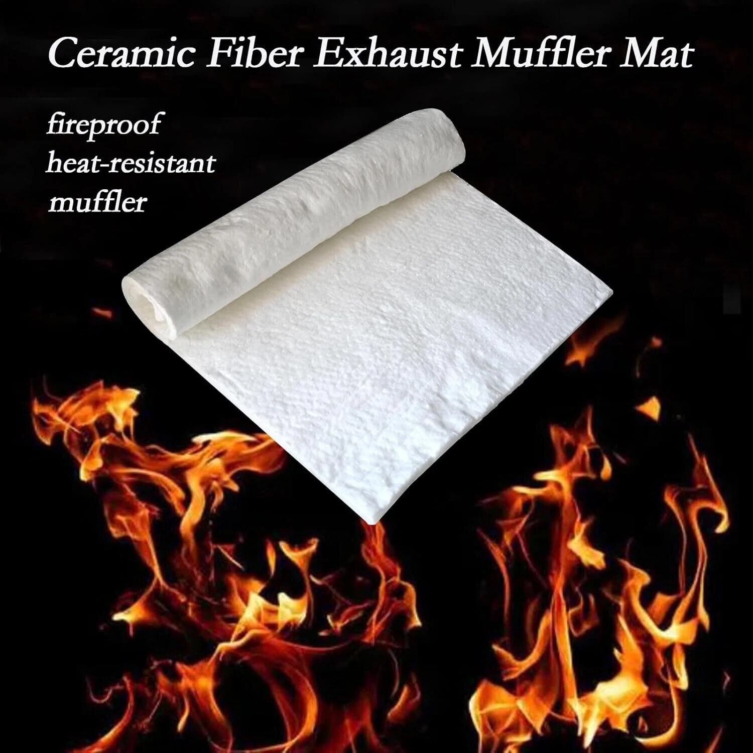 Long Service Life Ceramic Fiber for Industrial Duct Heat Insulation