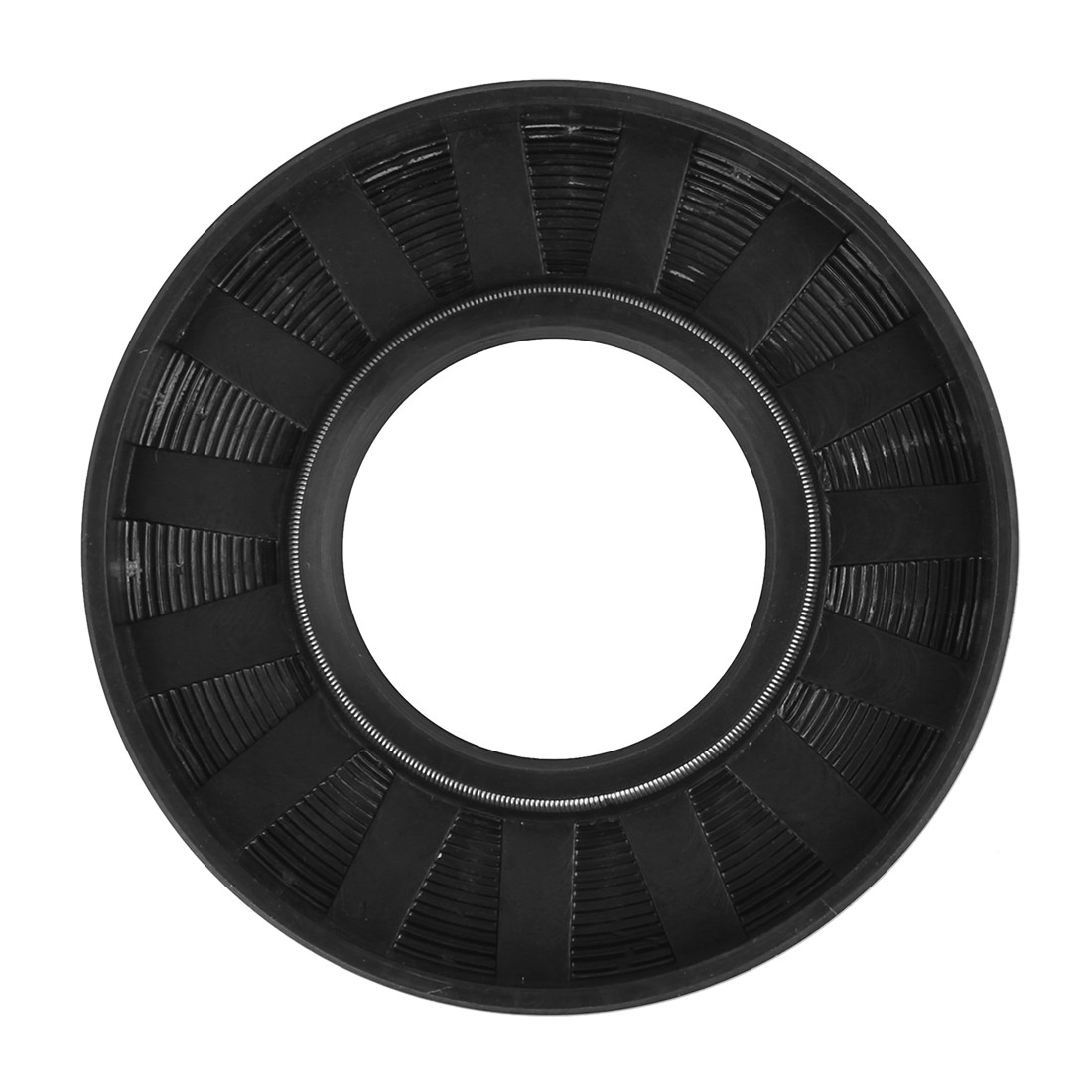 35mm x 72mm x 10mm Black Rubber Cover Double Lip TC Oil Shaft Seal