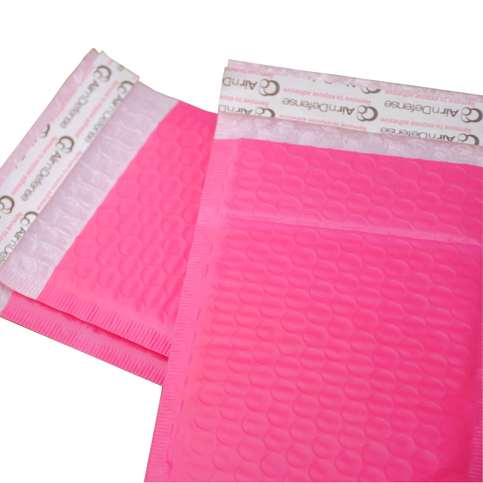 AirnDefense 500 #0 6.5X10″ Pink Poly Bubble Mailers Shipping Padded Envelope