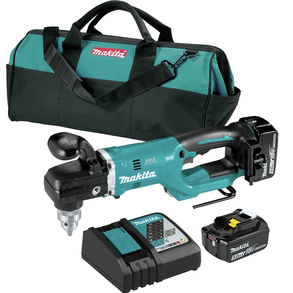 Makita XAD05T-R 18V LXT 1/2 in. Right Angle Drill (5 Ah) Certified Refurbished