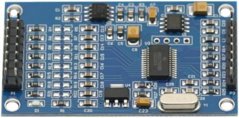 24 Bit 8 Channel ADS1256 ADC Data Acquisition Board Module High Precision AD