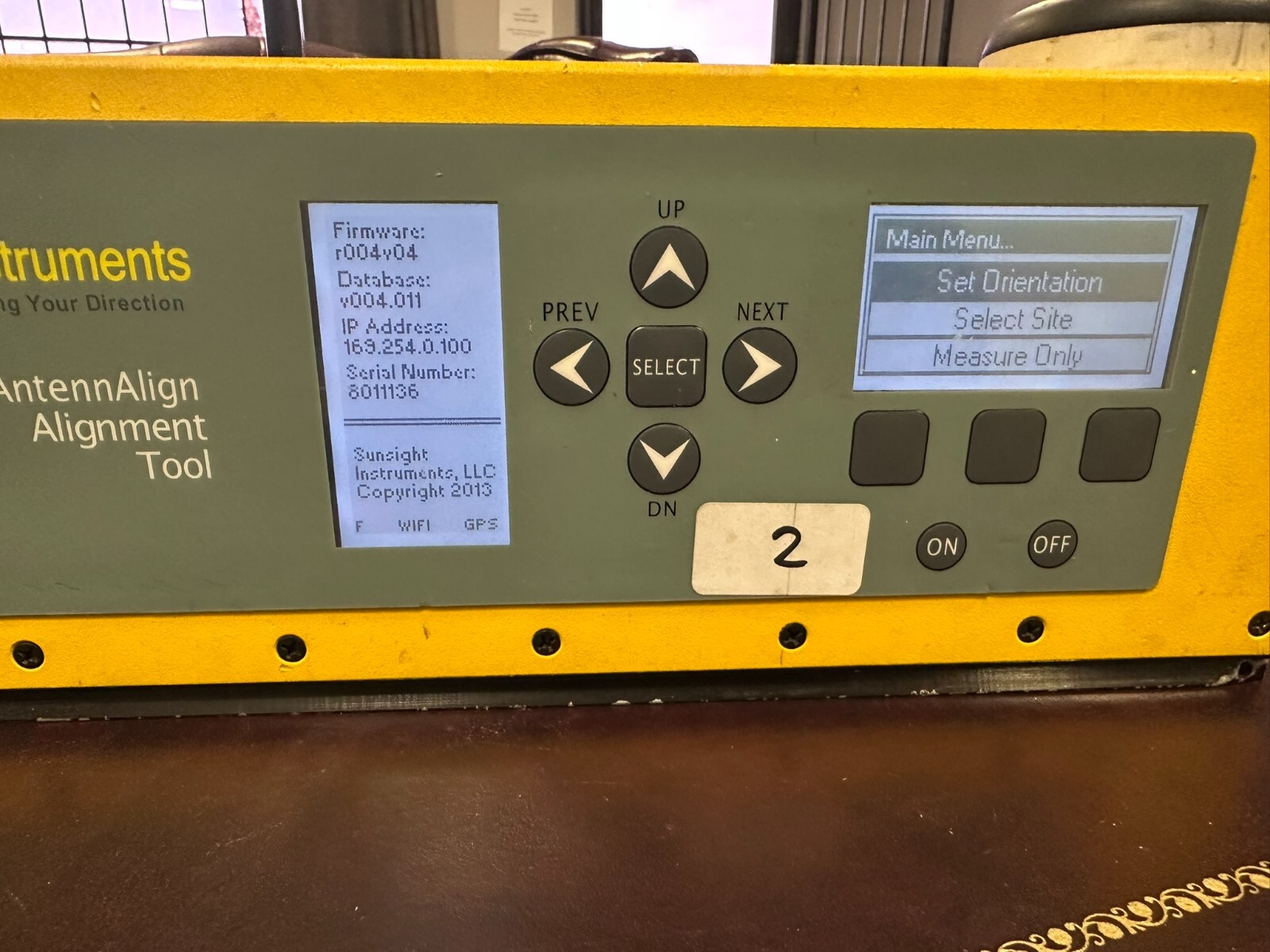 Sunsight AAT SS-T-BASE-KIT-1 Antenna Alignment Tool and Kit