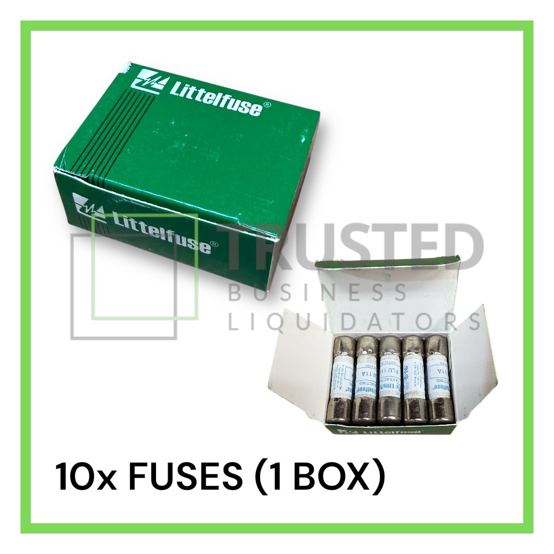 Littelfuse FLU 11A 1000V Fast-Acting Fuse 10×38mm Box of 10 for Fluke Meters