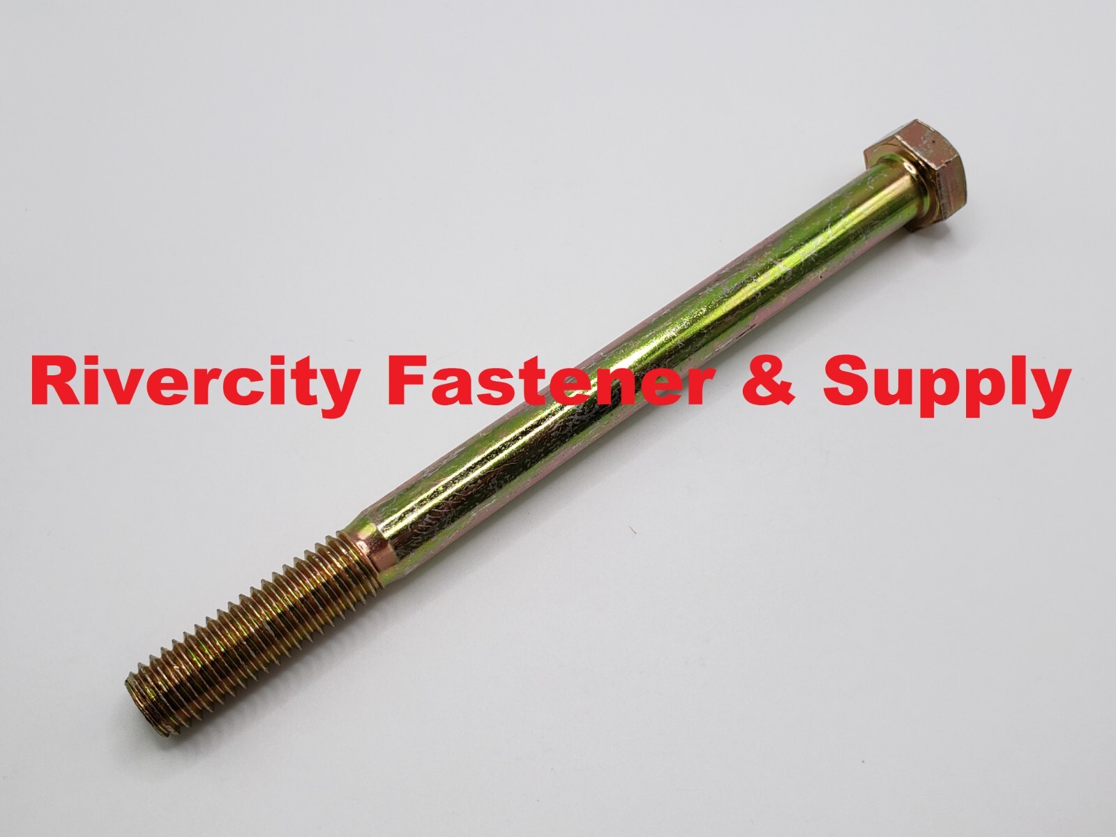 (4) 1/2-13×6-1/2 Grade 8 Bolts / Hex Head Cap Screws 1/2 x 6.5 Bolt 1/2x13x6.5