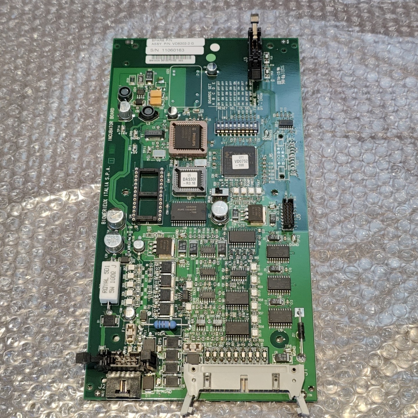 Biomerieux Vidas Incubator PCB Board VD8202-2 Tested/Used Replacement Part