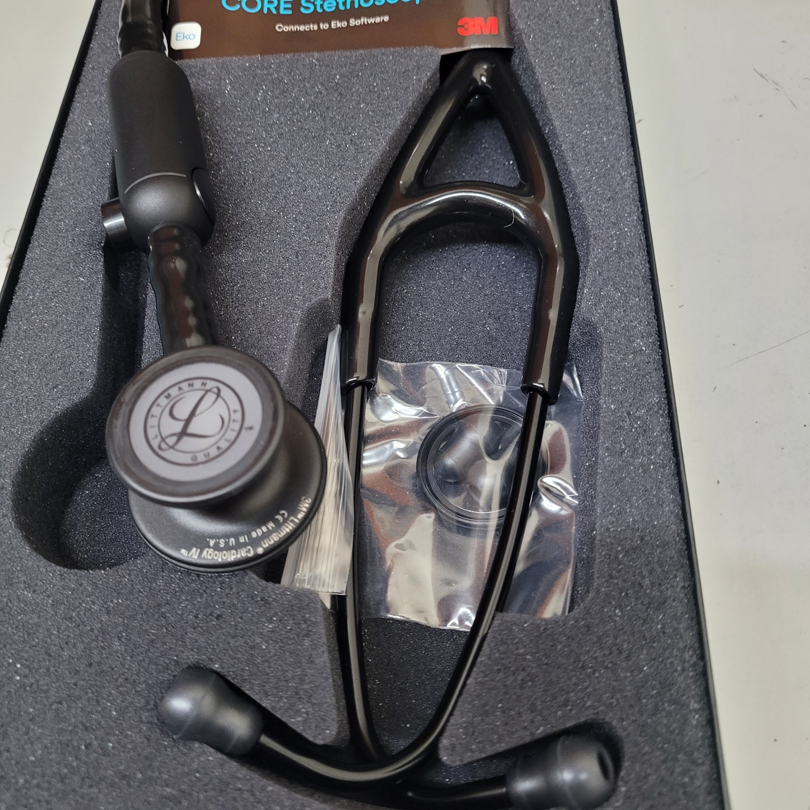 3M™ Littmann® CORE Digital Stethoscope – Black 8480