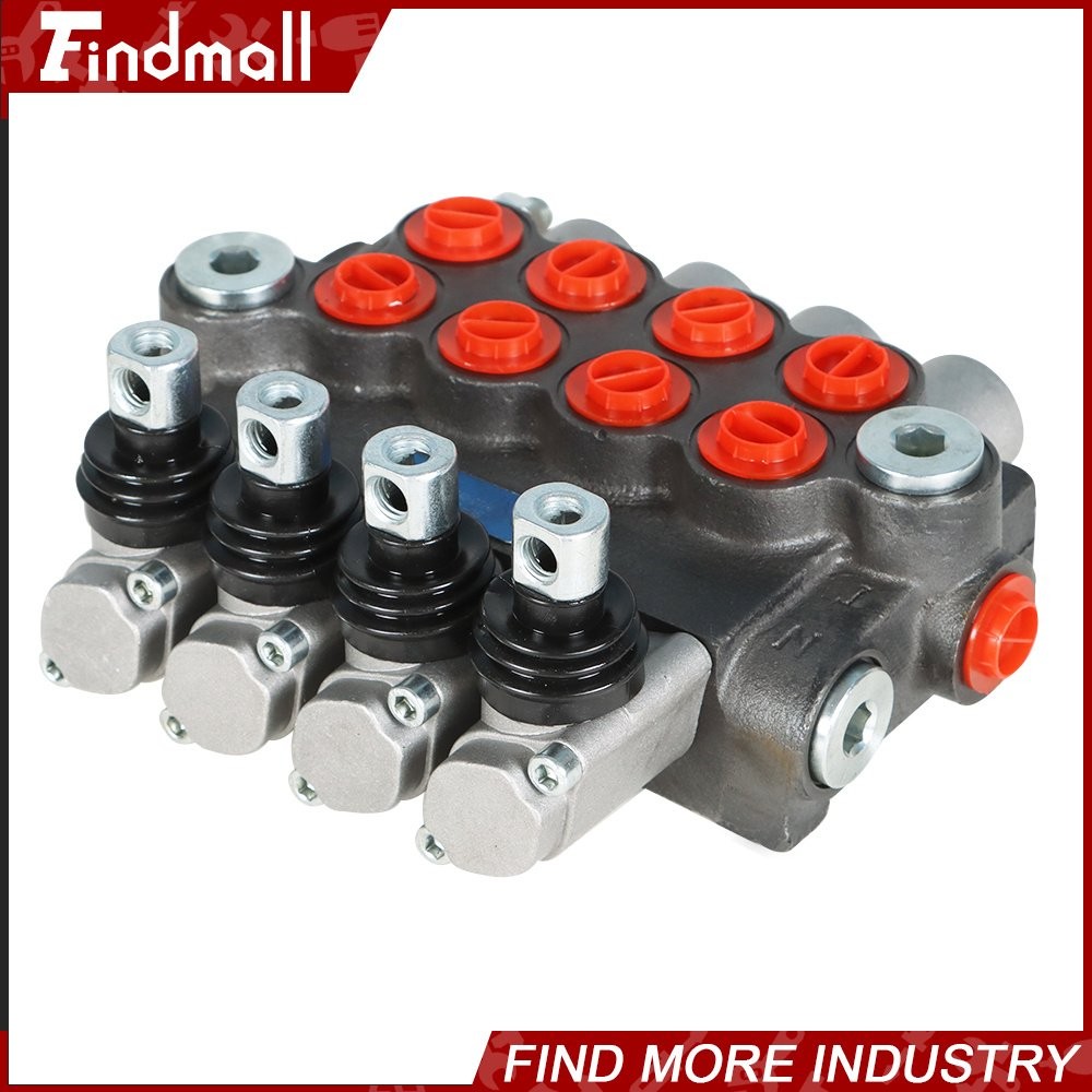 Hydraulic Directional Control Valve 11gpm, Double Acting Cylinder Spool 4 Spool