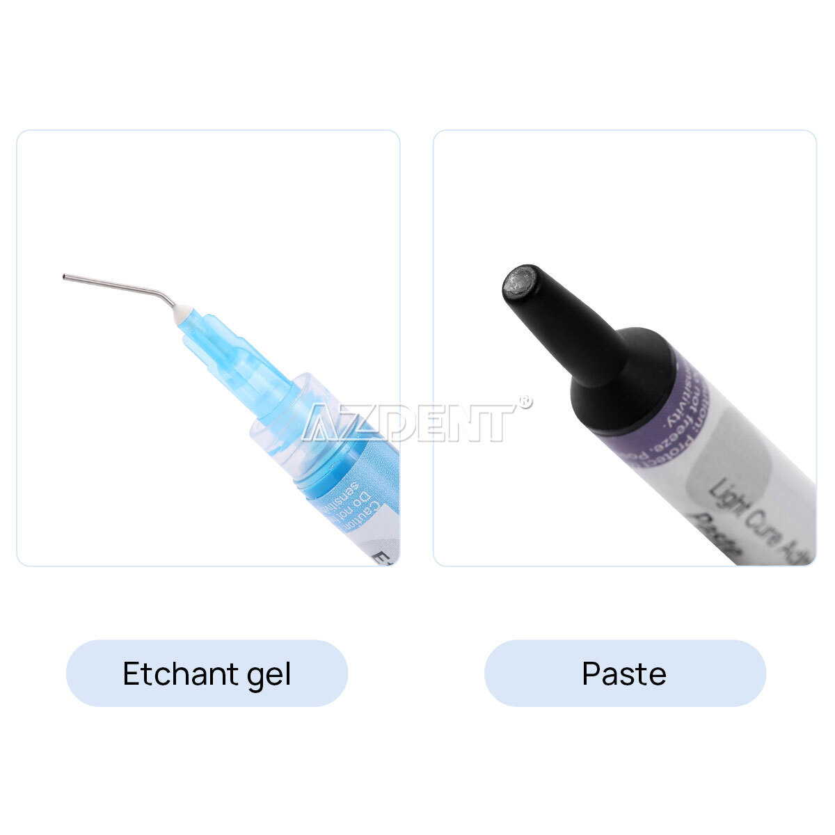 Dental Light Cure Orthodontic Resin Bonding Bracket Adhesive Cure Bond Kit