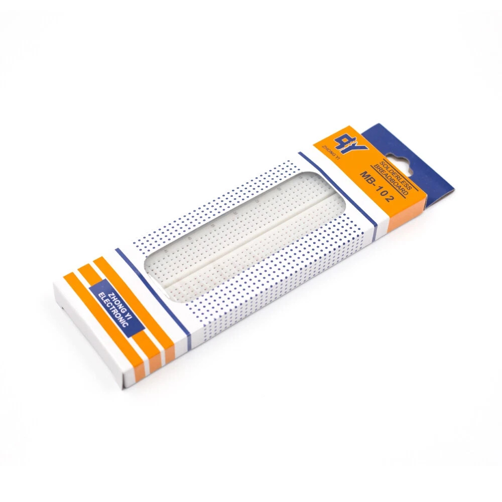 1X MB-102 830 Point Prototype PCB Solderless Breadboard Protoboard