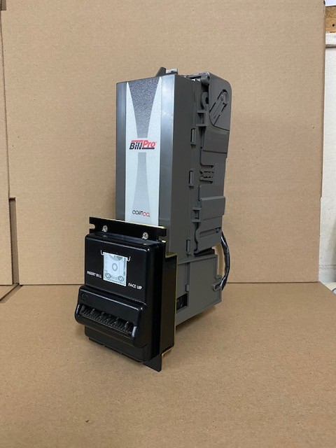 Coinco BP2SX Bill Acceptor, MDB, Accepts $1 & $5, Refurbished w/90 Day Warranty