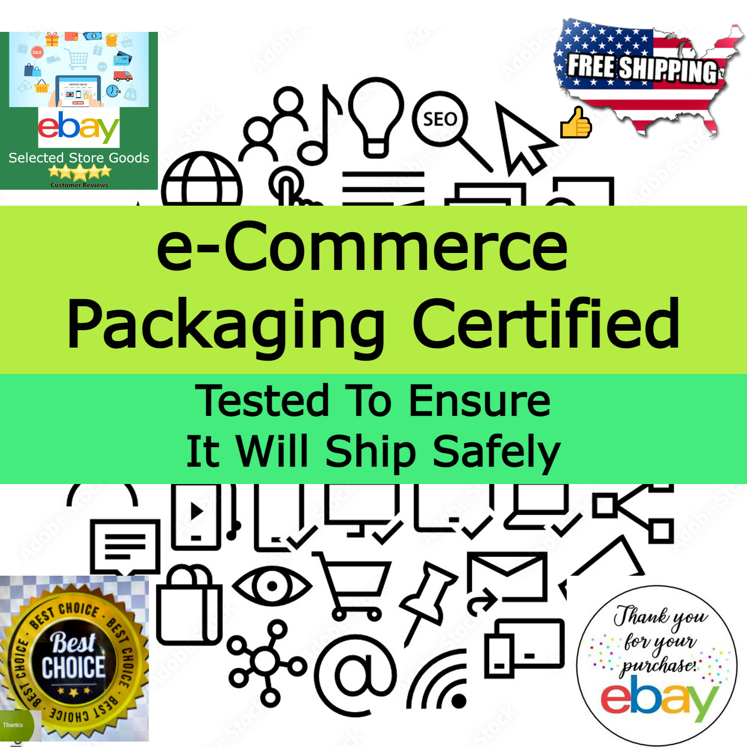 Mailers 50 #3 8.5X14.5 Kraft Paper Bubble Padded Envelopes Mailers Case 8.5″X14.