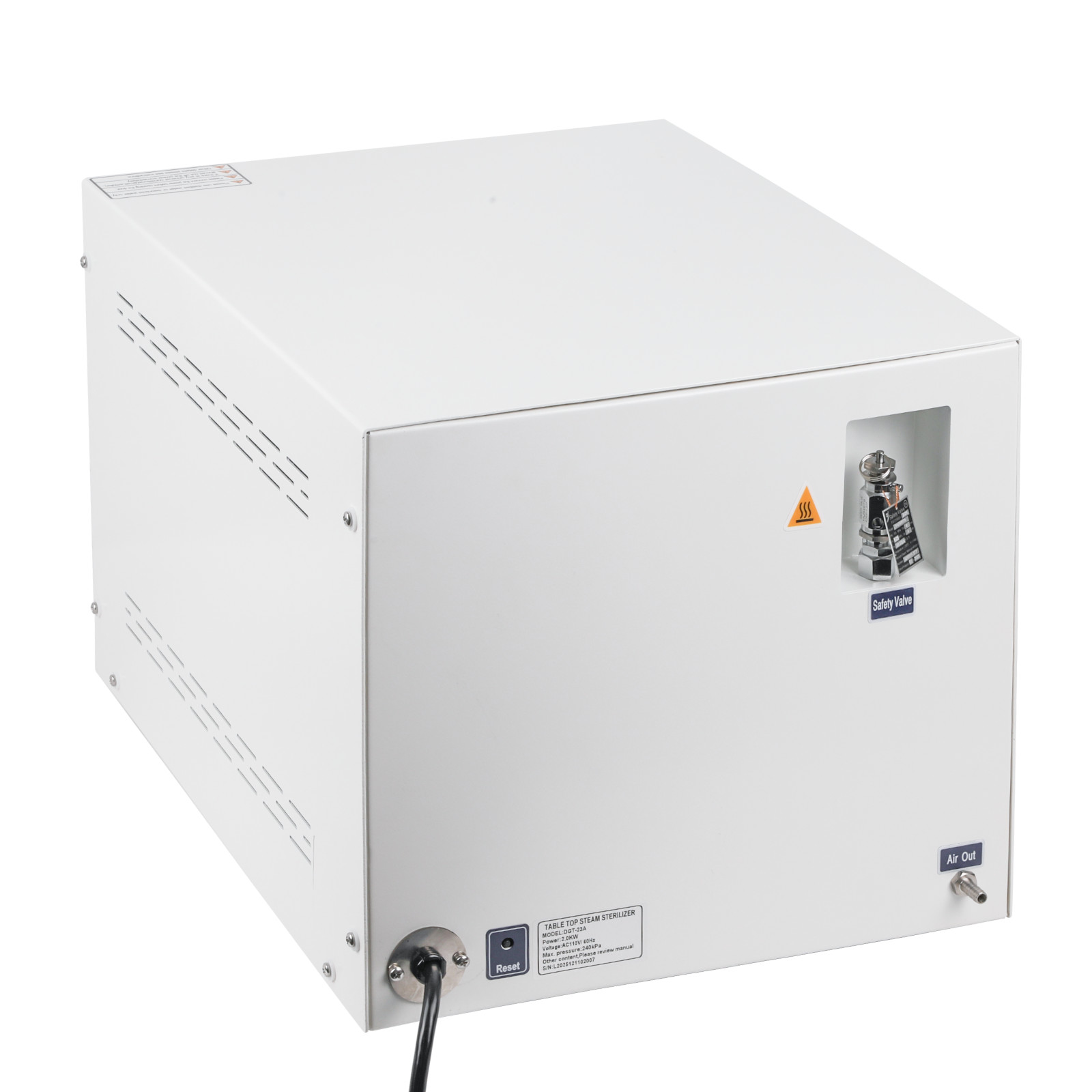 23L Autoclave Steam Sterilizer Medical Premium Material Auto Pressure Release