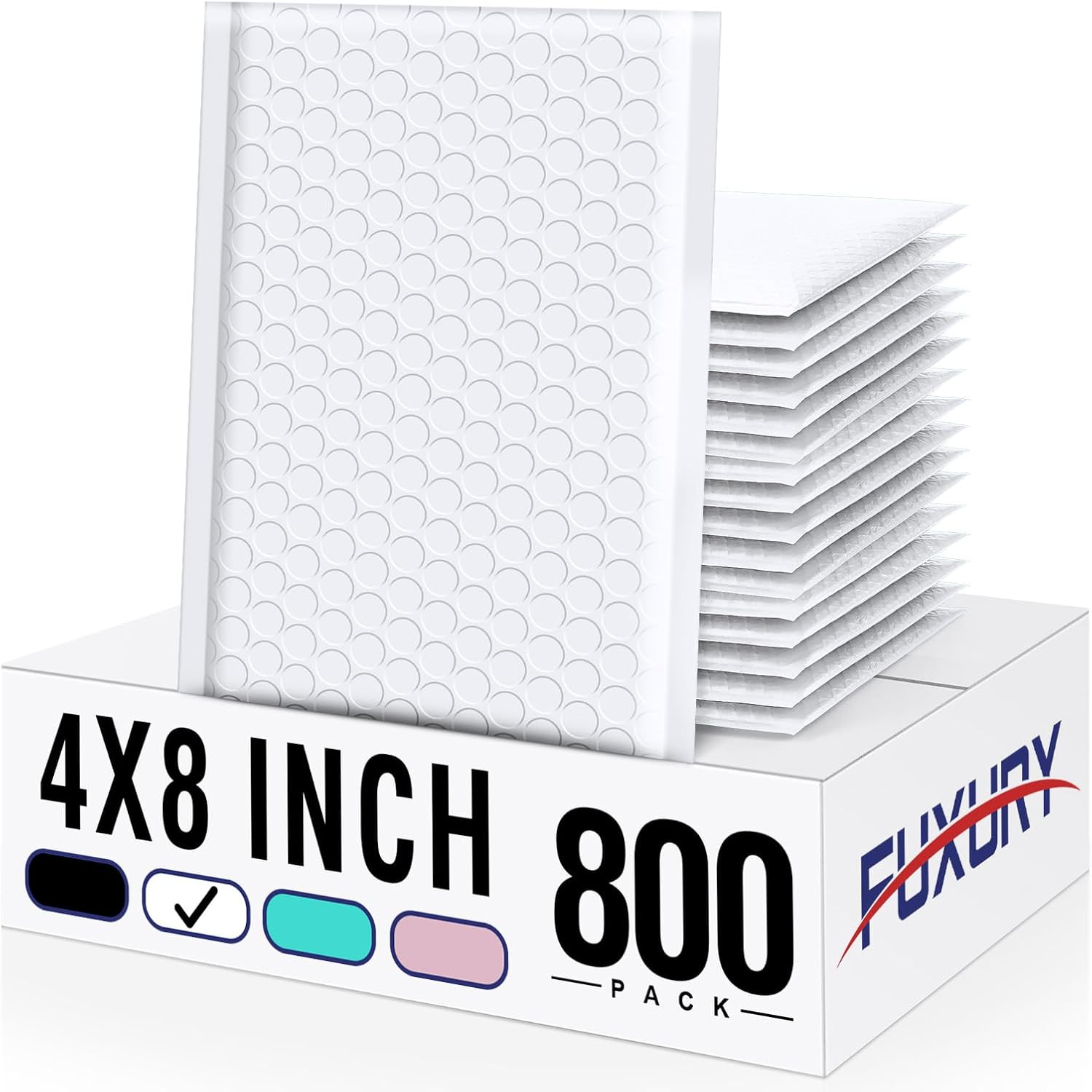 Bubble Mailers 6X10″ 100 Pack Black Padded Envelopes Usable Size 6X9″ Thick Mail