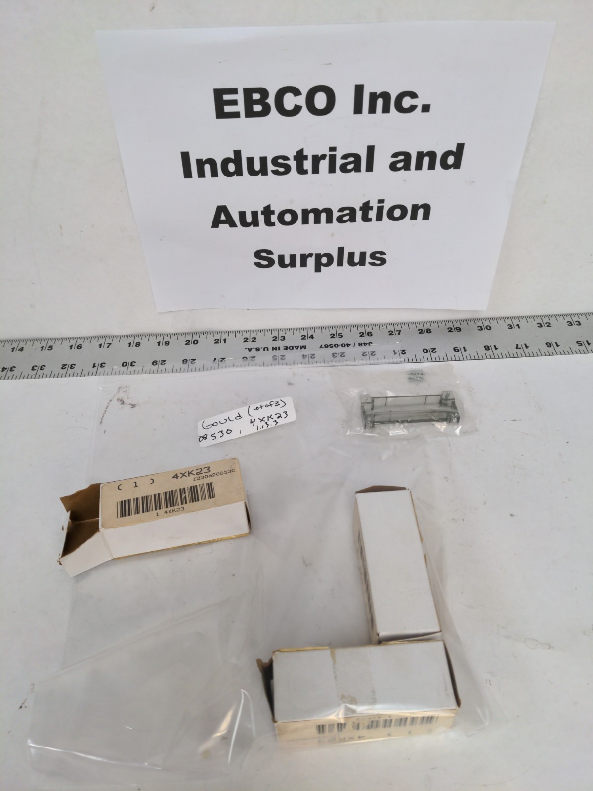 GOULD 08530, PN: 4XK23 SAFETY COVER, LOT OF 3
