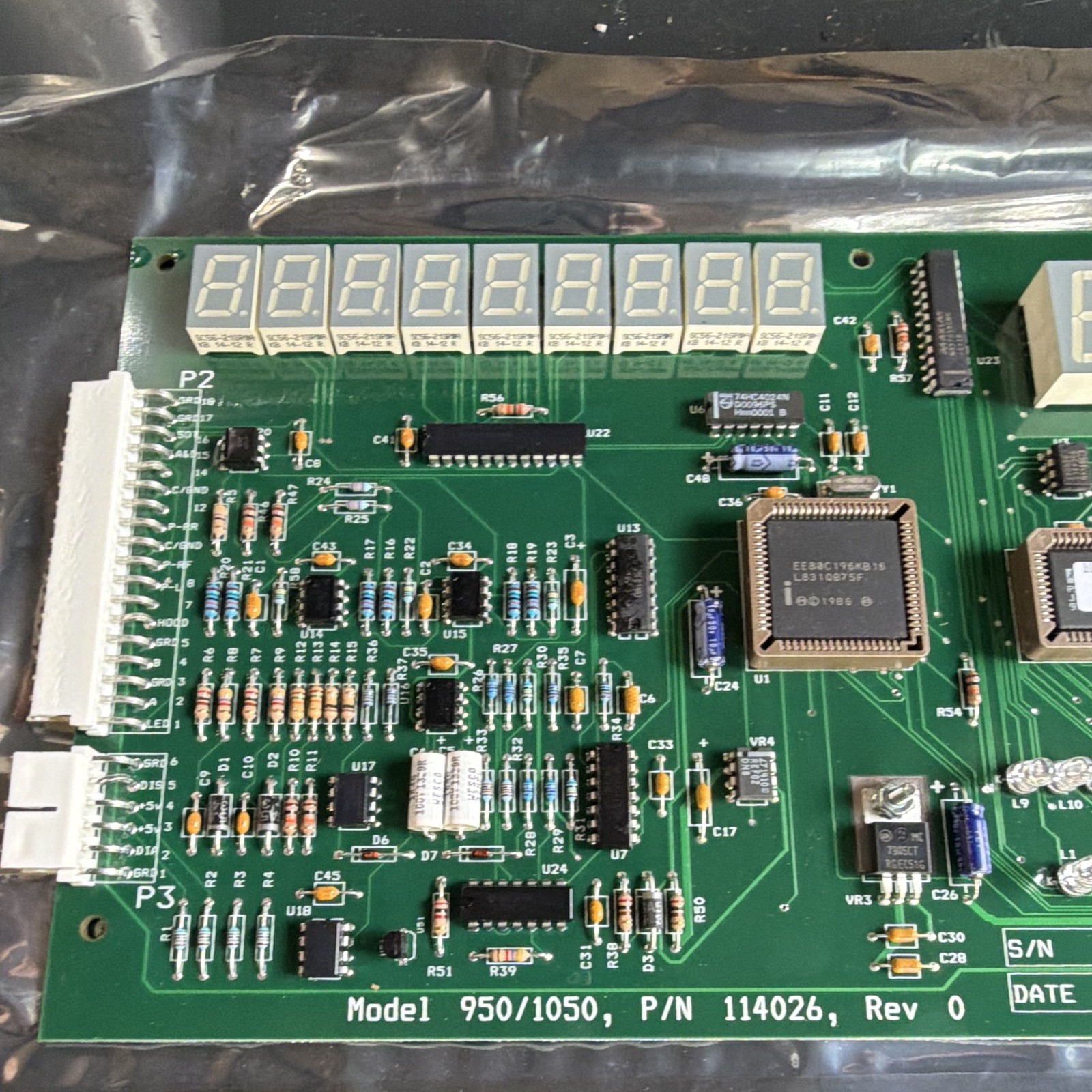 Coats OEM Main Control Board Assembly 114026 8114025 Wheel Balancer 950 1050
