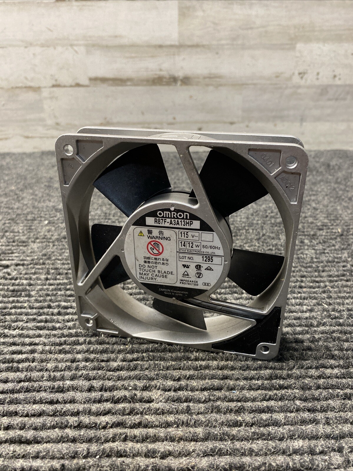 Omron R87F-A3A13HP Cooling Fan
