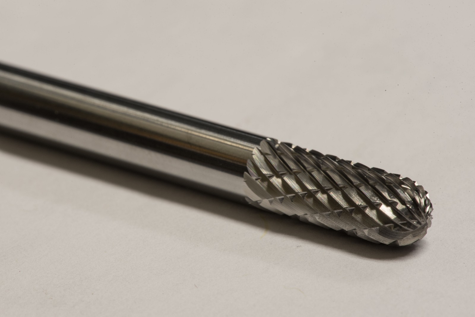 SC1D Cylindrical Cut Tungsten Carbide Burr Bur Cutting Tool Die Grinder Bit 1/4″