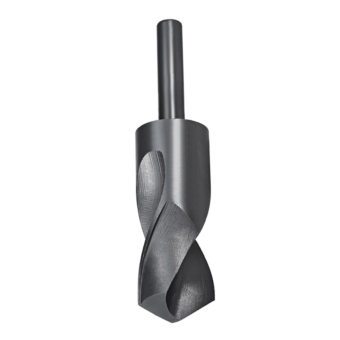 35mm HSS 6542 Short Shank Drill Bit with 1/2 Inch Straight Shank Black Oxide