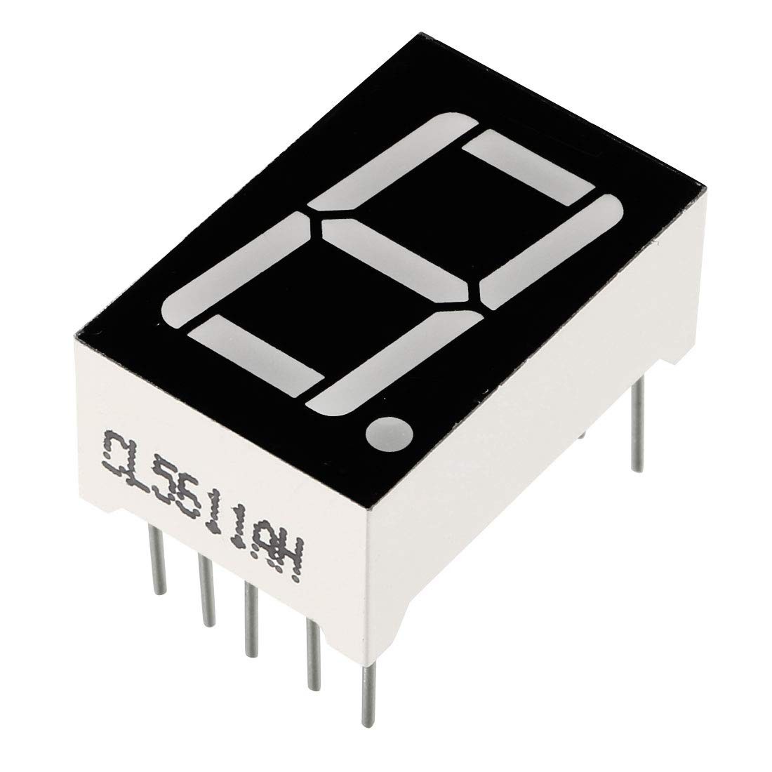 uxcell Common Cathode 10 Pin 1 Bit 7 Segment Display 0.75 x 0.5 x 0.31 Inch 0…