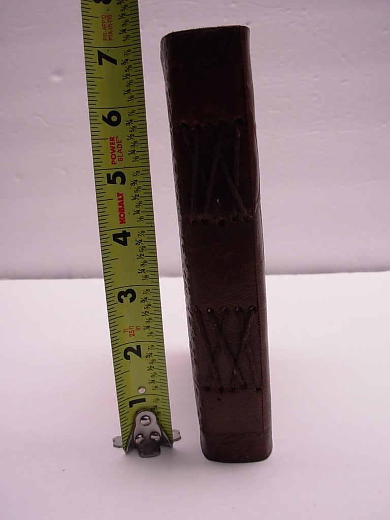 Handcrafted Leather Double Dragon Journal Metal Latch Unlined Pages India 5 x 7
