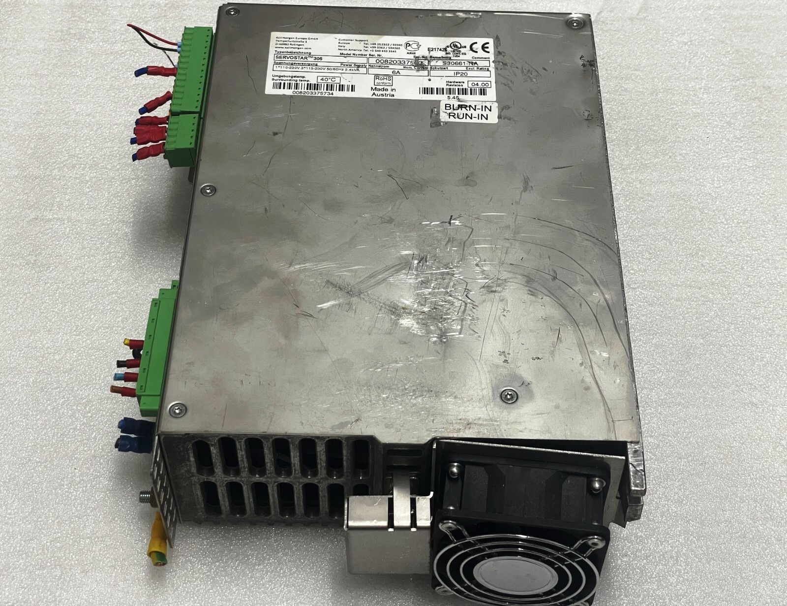 Kollmorgen Servostar 306 S30661-NA Servo Drive (PLEASE SEE THE DESCRIPTION)