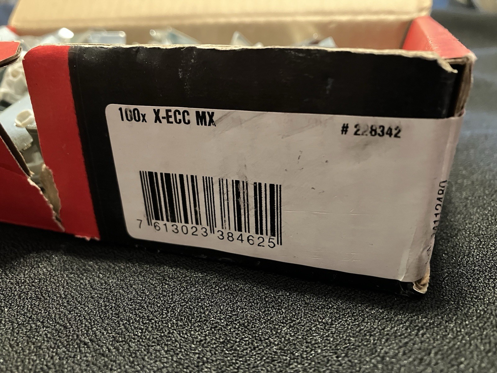 Hilti X-ECC MX Ceiling Clip #228342 (100/Box) BX3 BX4 GX3 DX Fastening Clip