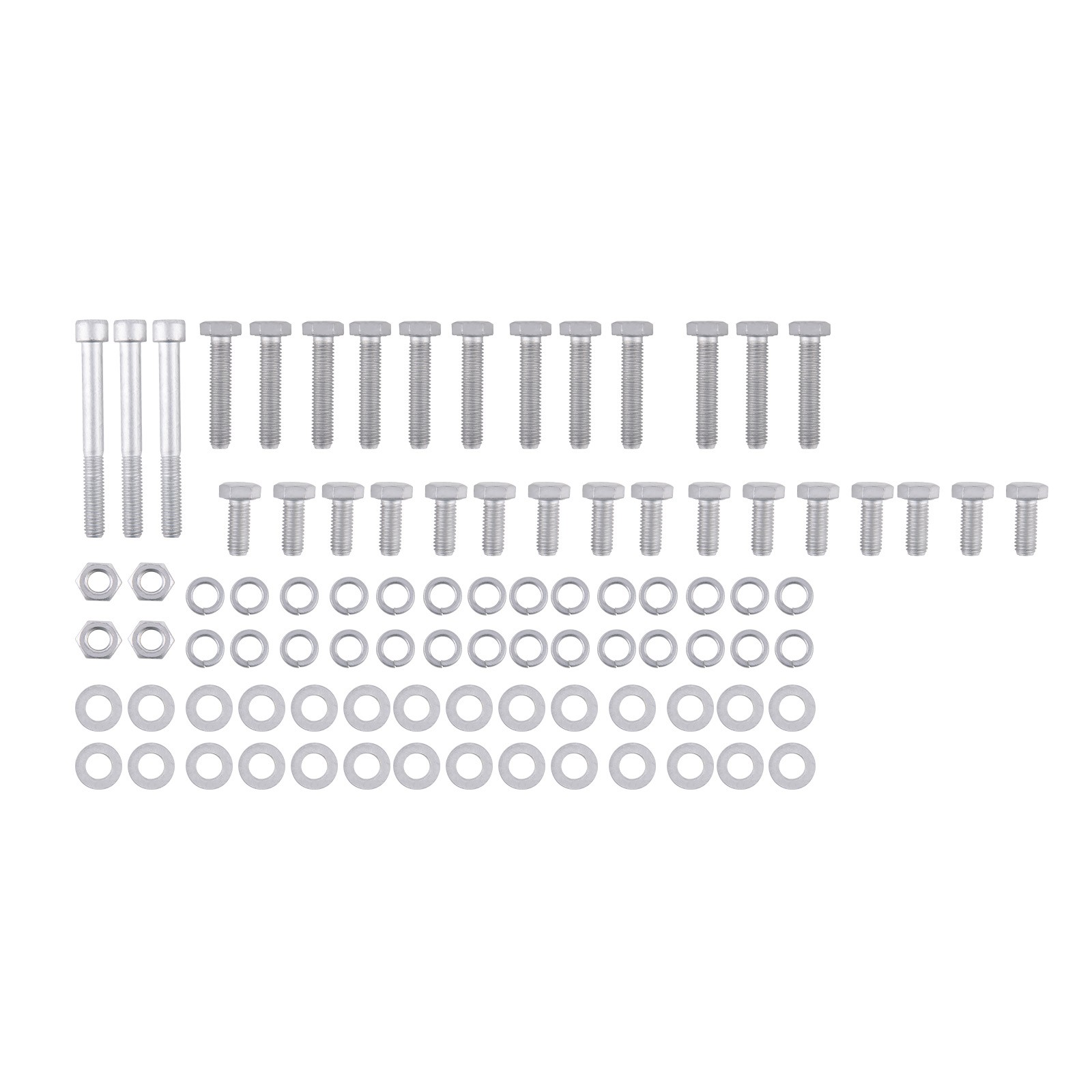 Universal Storage Shelving Brackets Black 4pcs Kit 19.6” (D) x 59.3” (H)