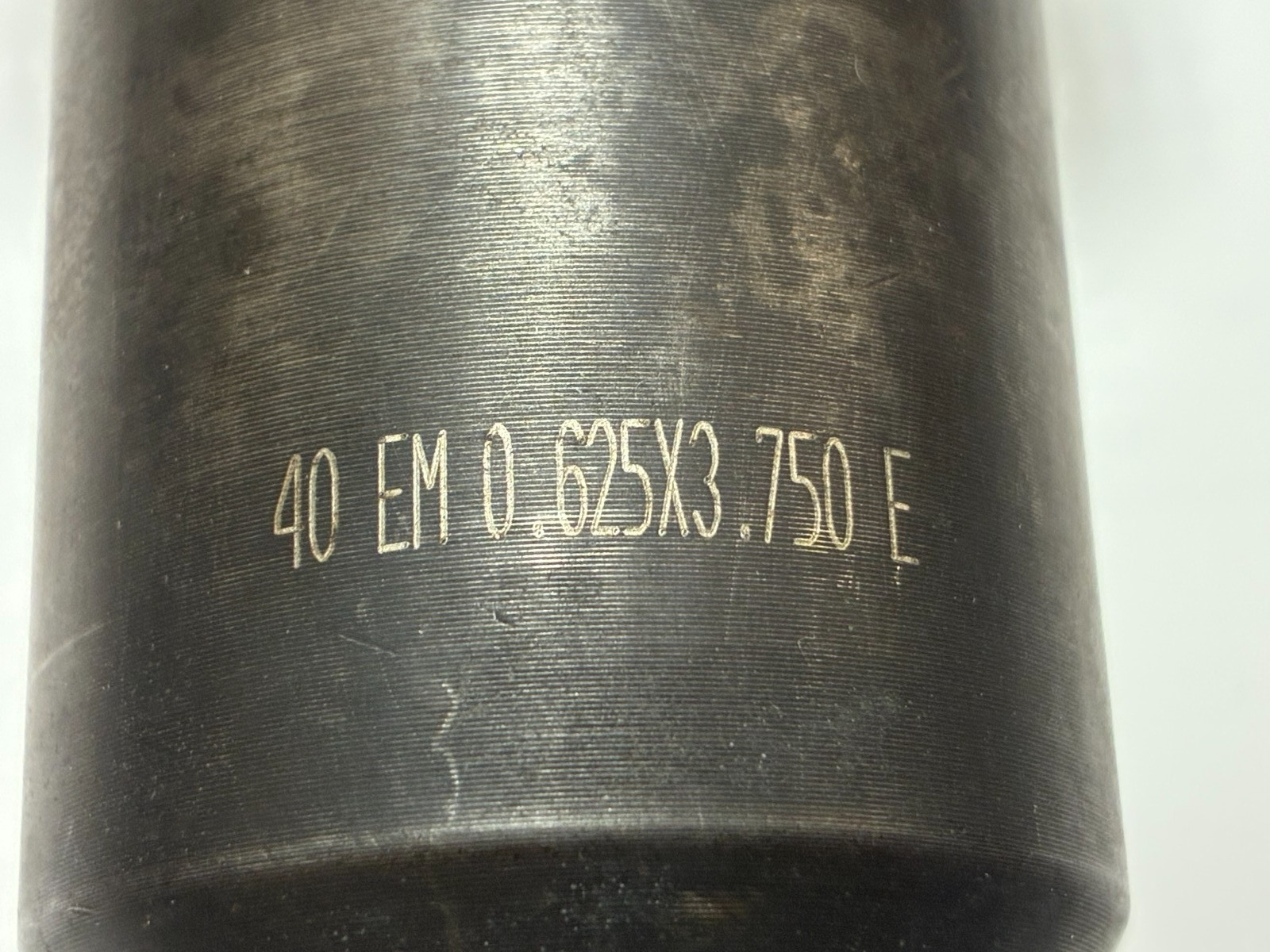 Unknown Brand 5/8″ Cat40 Tool Holder, 40 EM 0.625×3.750 E, With Retention Stud