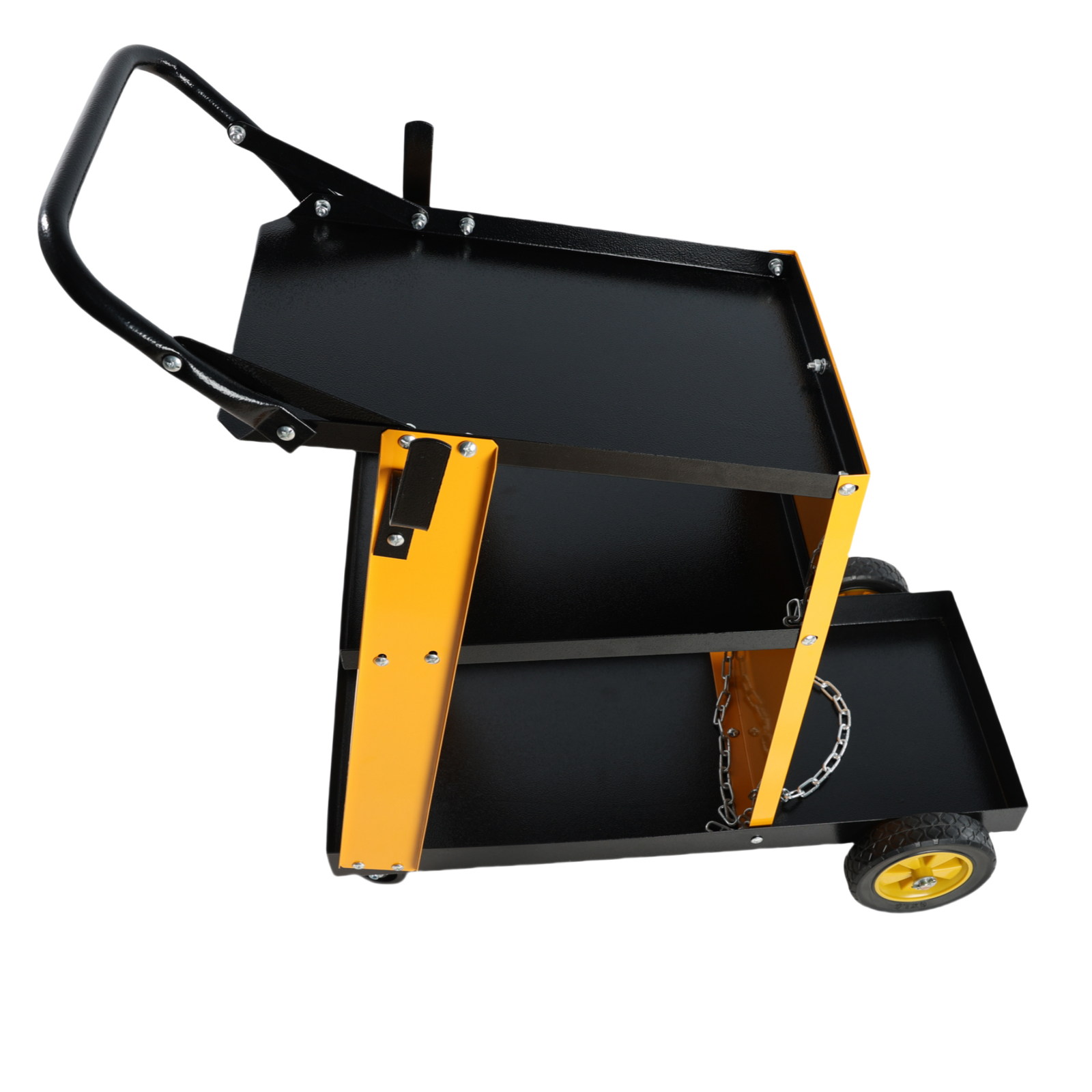 Welding Cart 3 Tiers 200 LBS Welder Welding Cart with 360° Swivel Wheels New