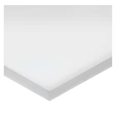 Zoro Select Bulk-Ps-Uhmw-268 White Uhmw Polyethylene Rectangle Stock 12″ L X