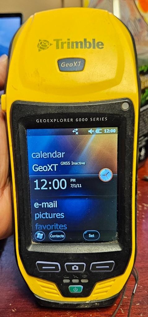 TRIMBLE GEOXT GEO XT GEOEXPLORER 6000 SERIES WORKS GREAT NO BATTERY ! AL