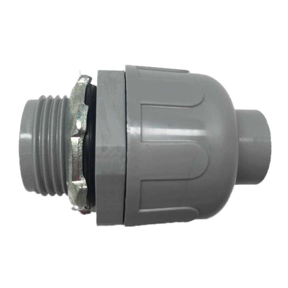 Box of 1 1/4″ Non-Metallic Liquid Tight Electrical Conduit Straight Fittings