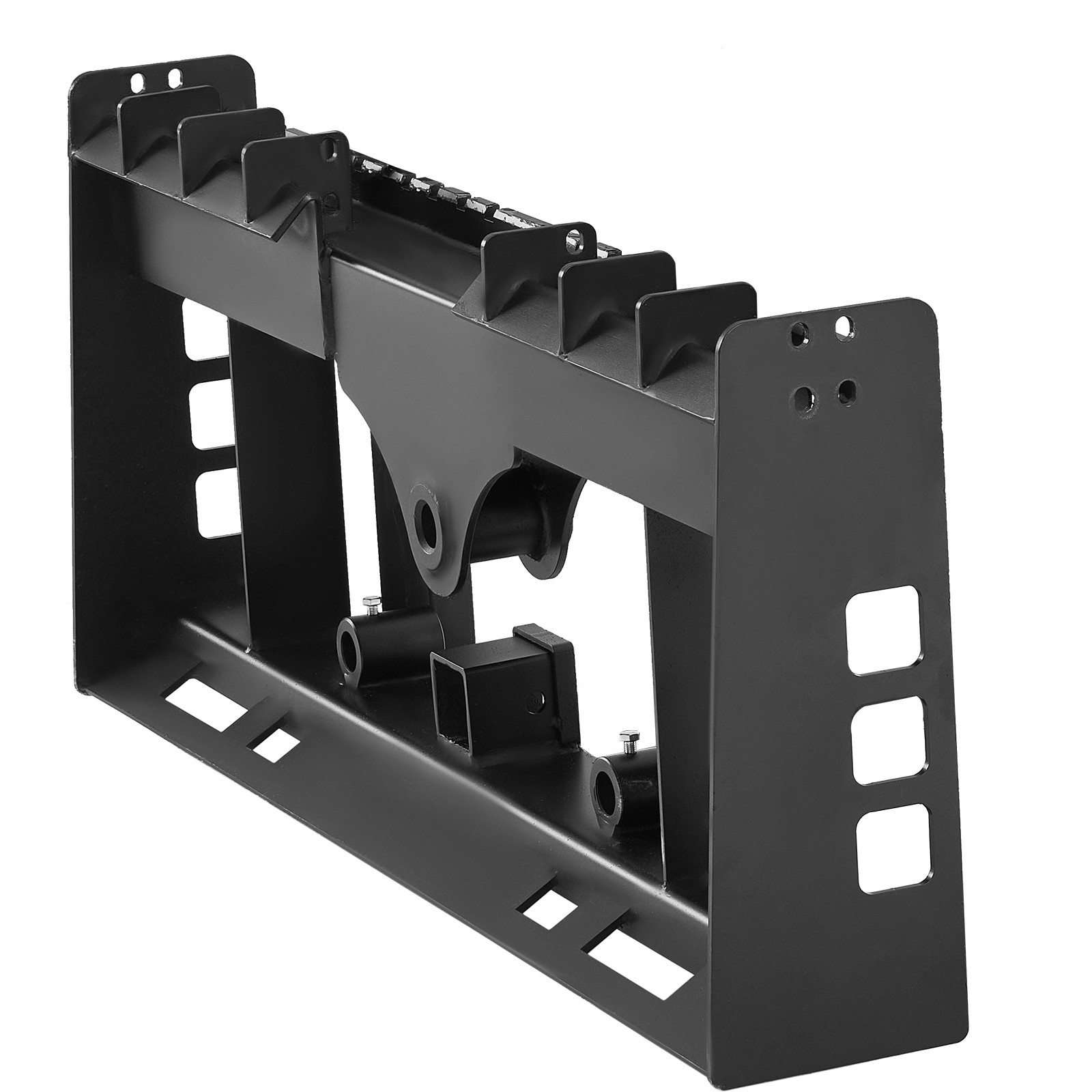 Uimoso 45″ Skid Steer Pallet Frame with Hitch Receiver and Spear Sleeves 4000lbs