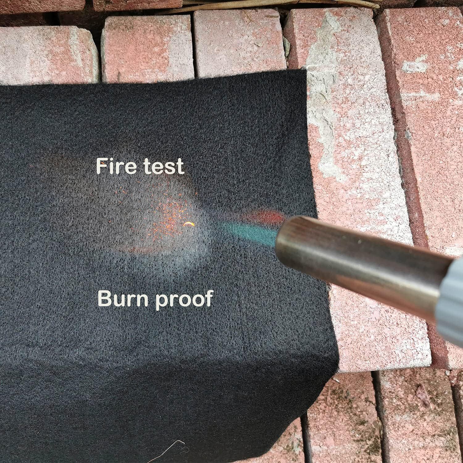 Welding Blanket Fireproof Heat Resistant Flame Retardant Fabric Carbon Felt