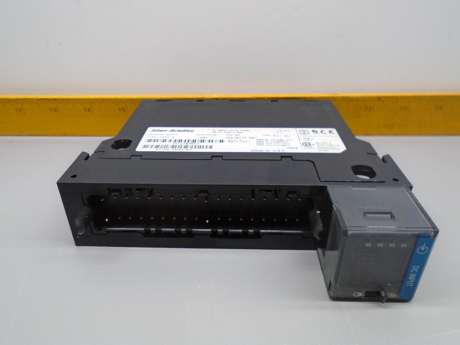 Allen Bradley 1756-IB32 Controllogix DC Input 1756-1B32 W159