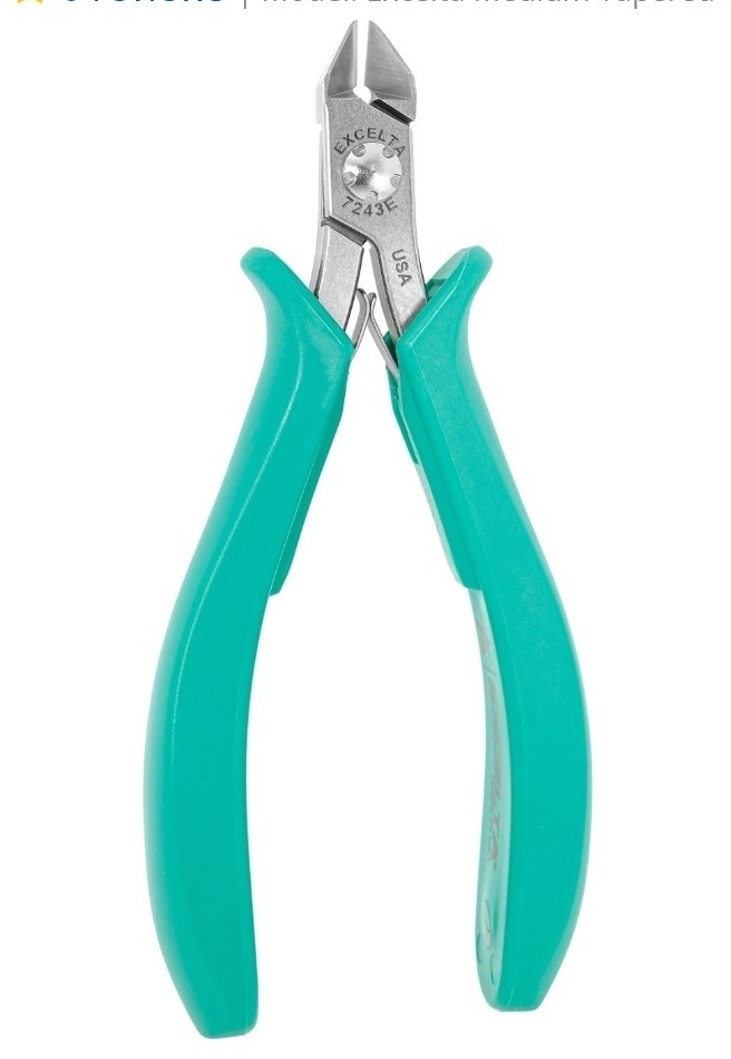 Excelta 7243E Medium Taper Head Cutter, Semi-Flush, 4.75″ OAL (Short Handle)