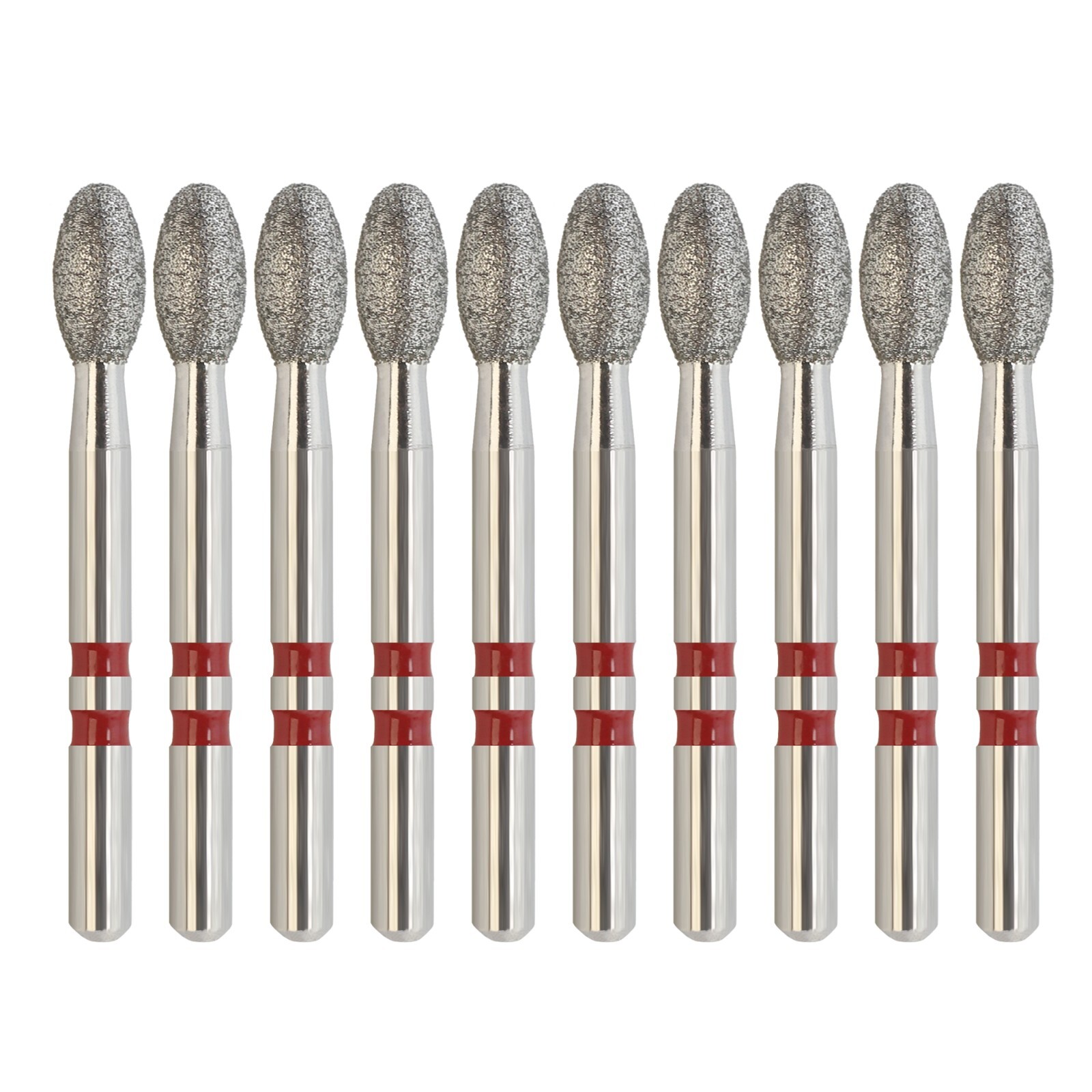 Dental Zirconia Diamond bur Z379/023F Egg Football Fine Friction Grip High Speed