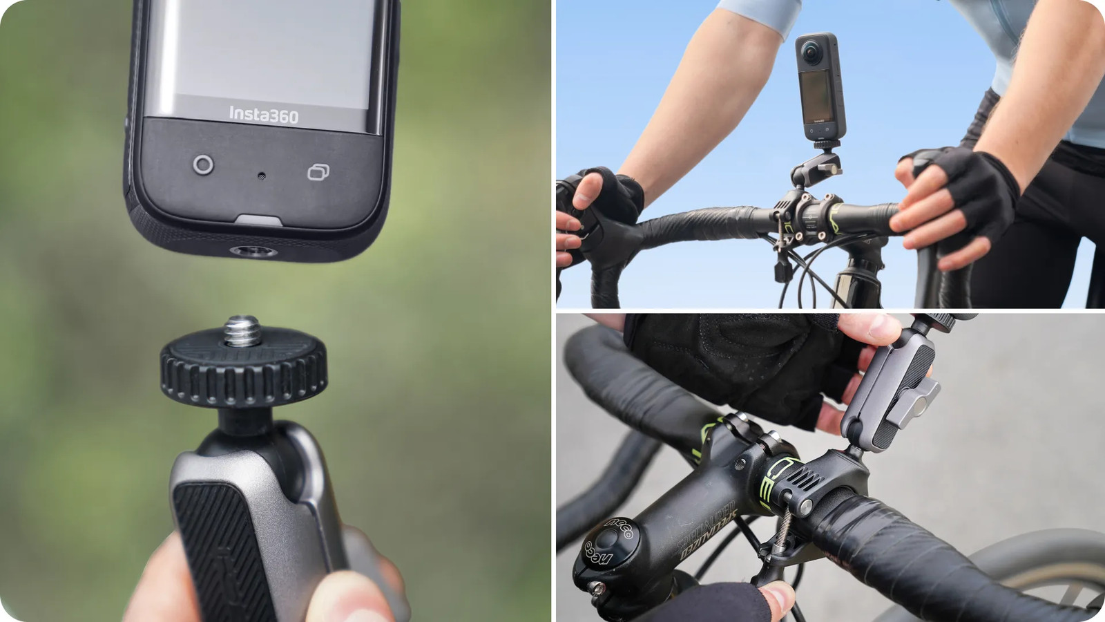 Insta360 Cycling accessories set X4 Air X5 Ace Pro 2 X4 Ace Pro X3 GO 2 ONE X2