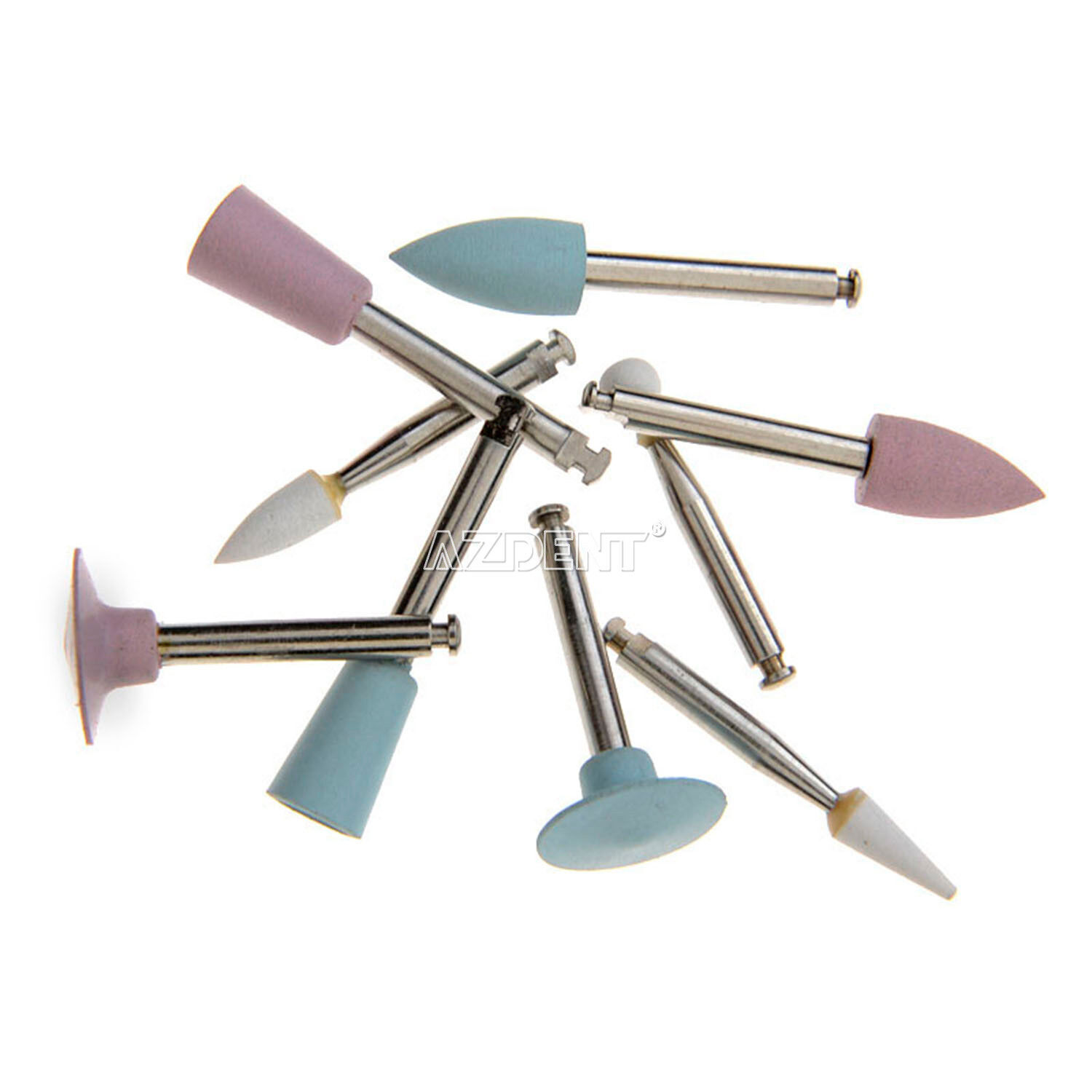 Dental Diamond Burs Composite Polishing Burs White Stone Disk FG/RA/HP Polisher