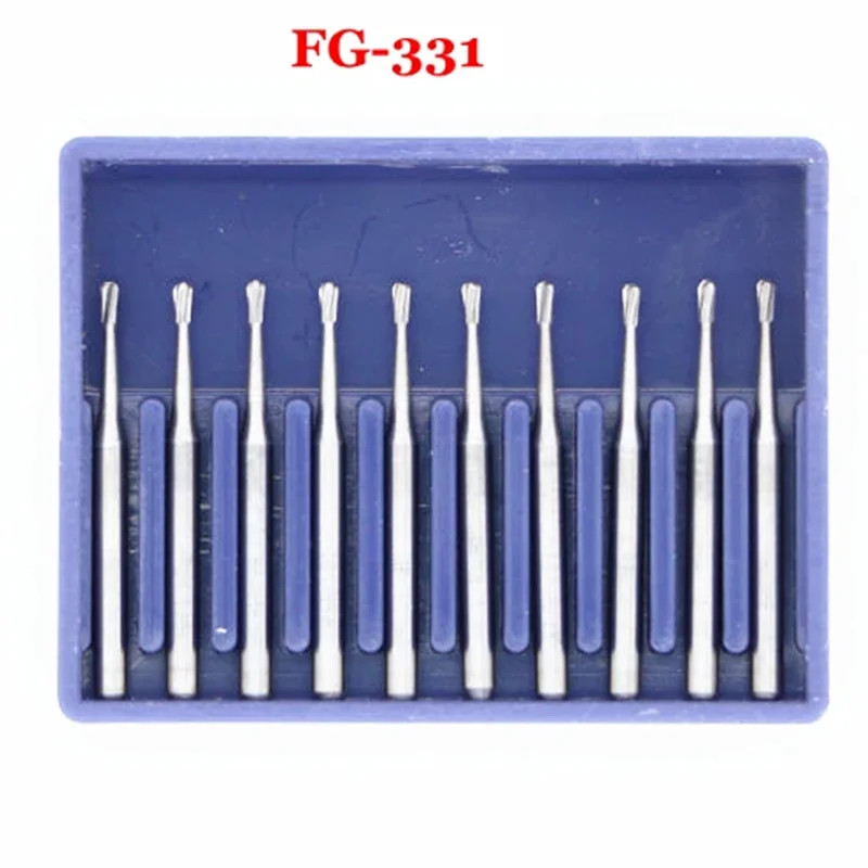FG330/FG331 硬质合金牙尖梨形高速钨钢钻头-