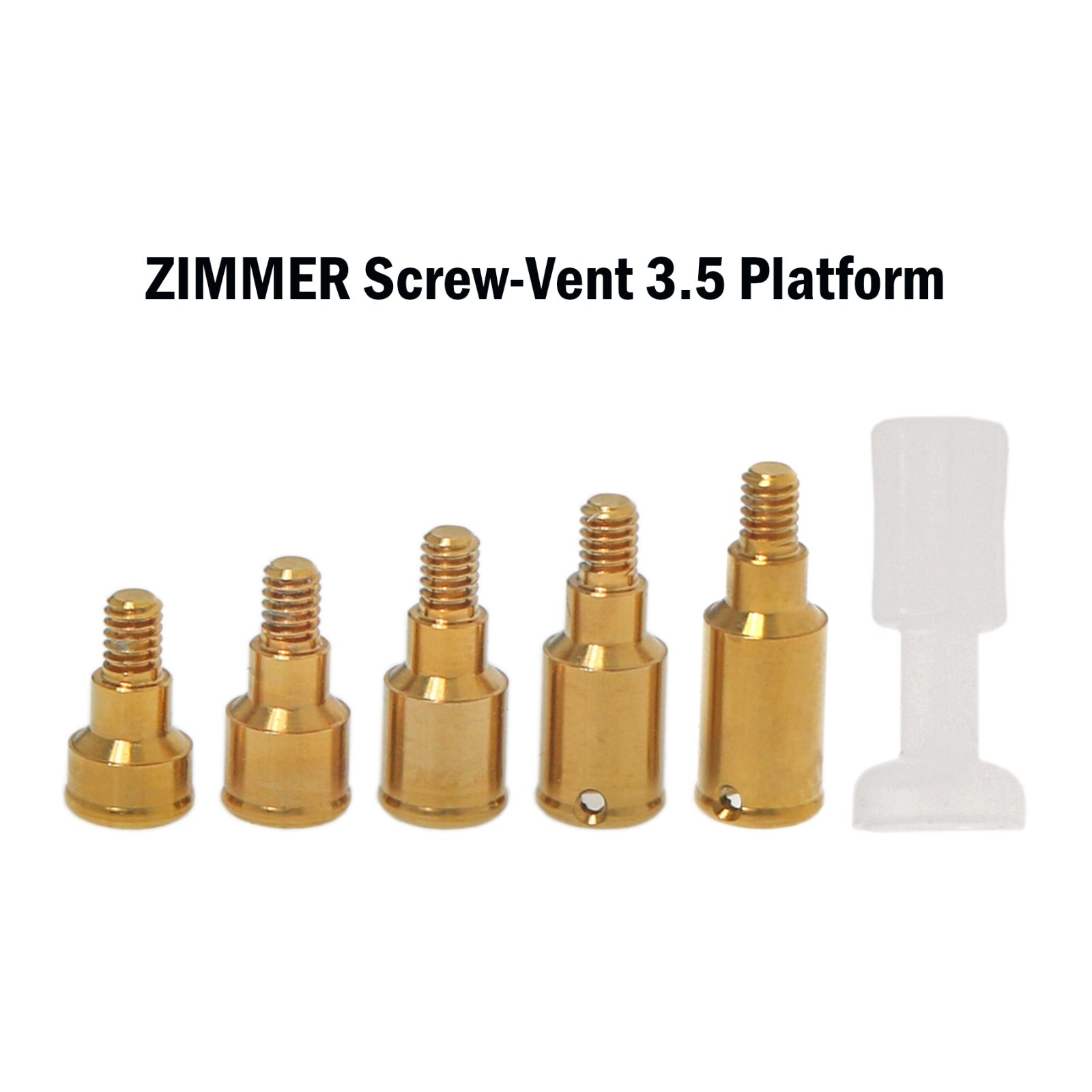 US Dental Locator Attachment Abutment for ZIMMER BEGO Screw-Vent 3.5 Platform