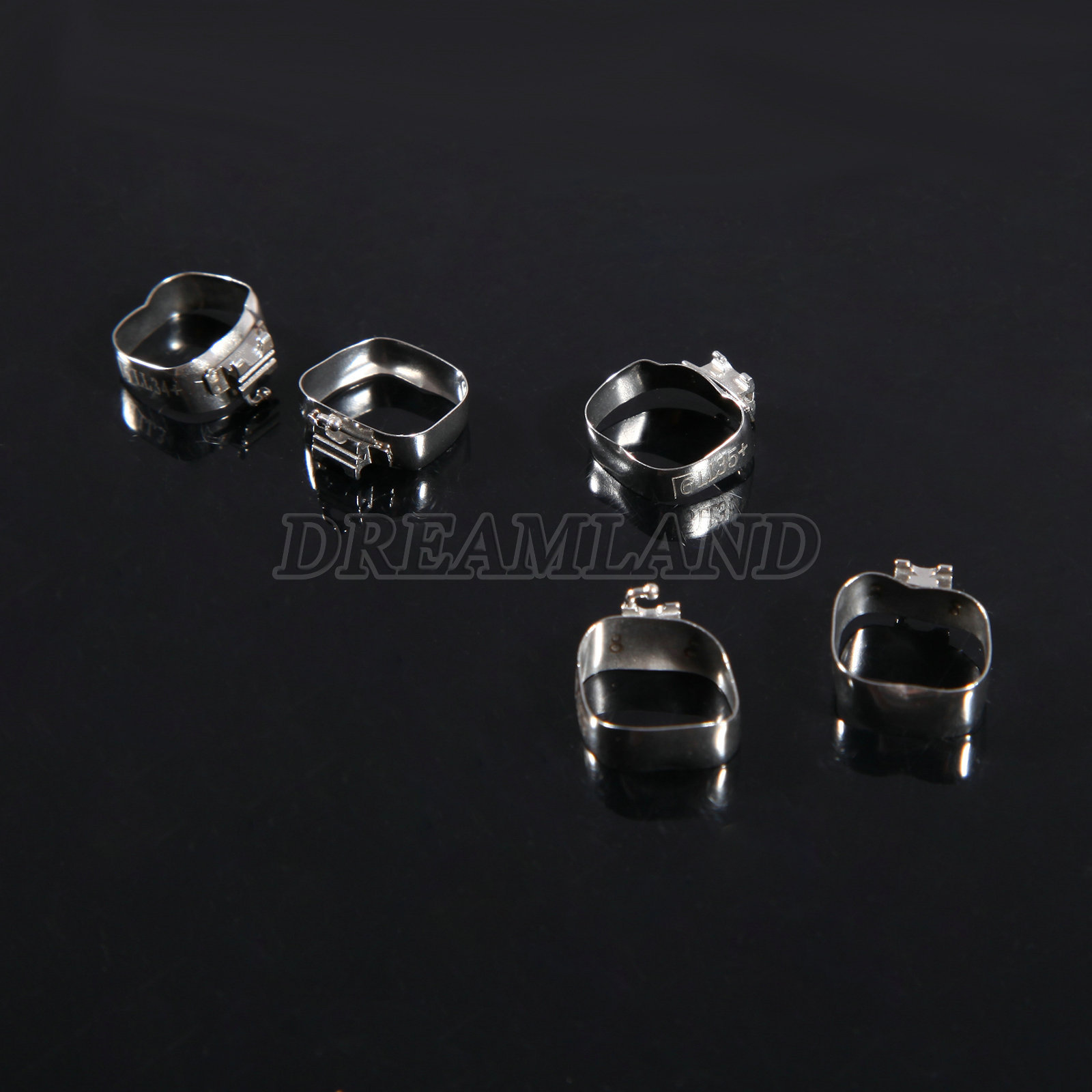 20 Sets Dental Orthodontic 1st Molar 022 Buccal Tube Bands Convertable Roth M