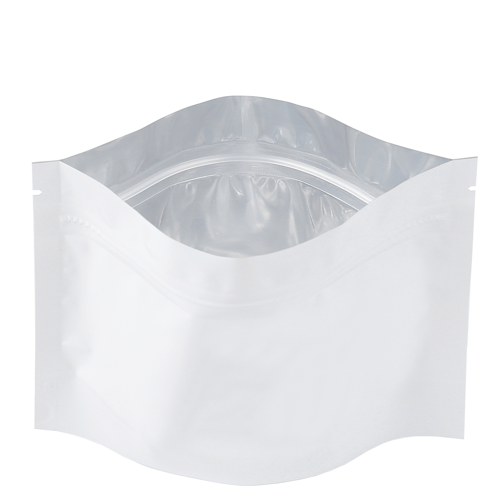 100 Mylar Jerky Bags, Resealable Foil Snack Bags, Food Safe Standing Zipper Bags
