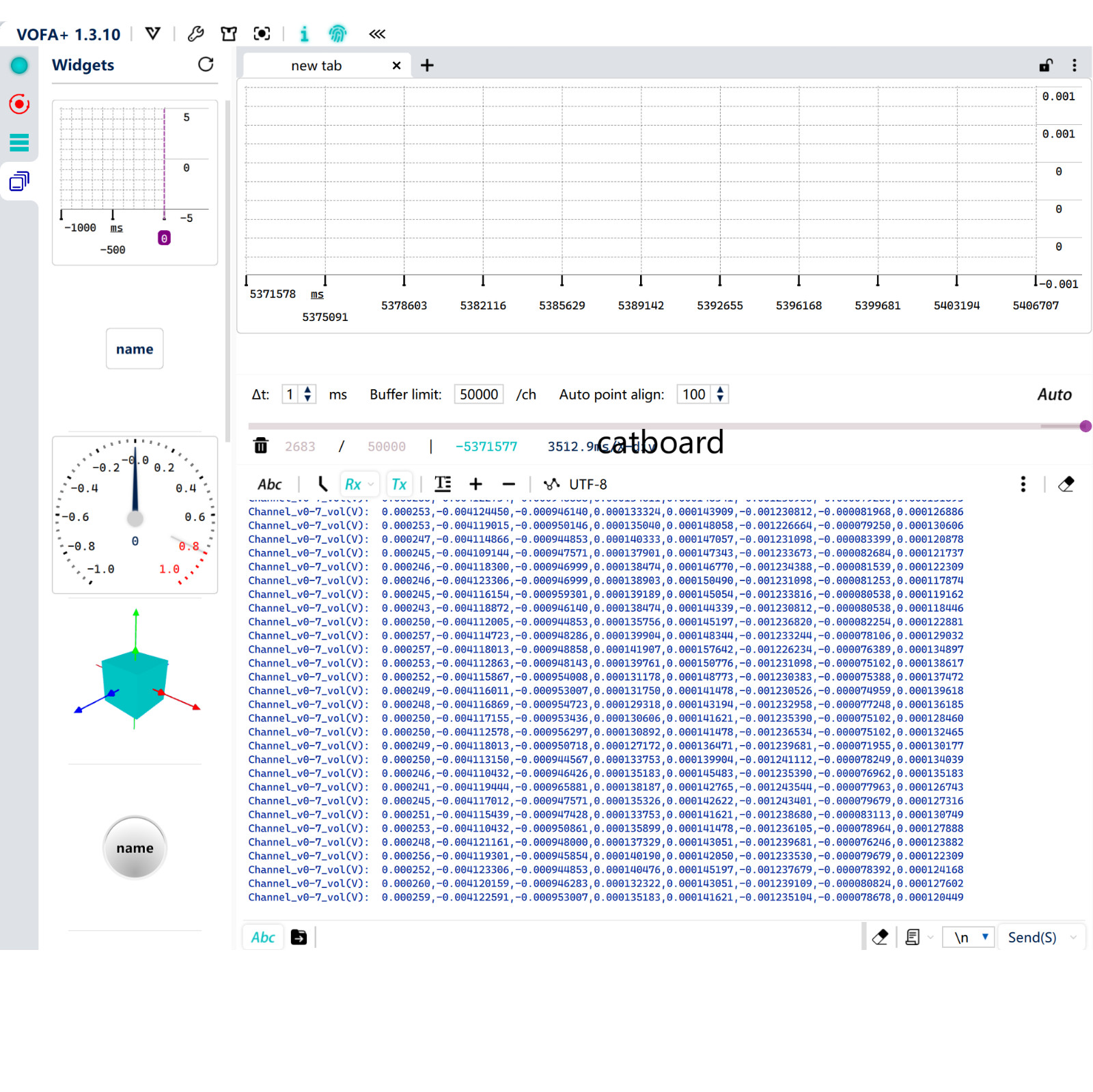 ADS131M08 Module – 24-bit High-Precision ADC with 8-Channel Input Data via USB