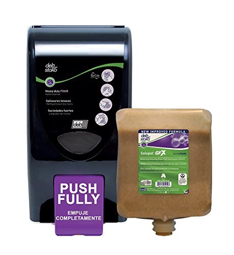 Solopol GFX 3.25L + Dispenser – Heavy Duty Foam Hand Cleaner with Grit –